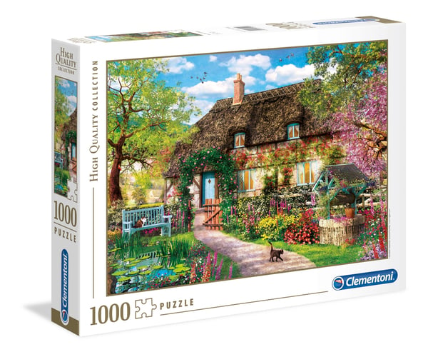 Clementoni The Old Cottage Puslespil 1000 stk Landskab