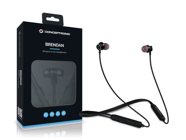 Conceptronic BRENDAN01B hörlur och headset Trådlös I öra Samtal/musik Bluetooth Svart