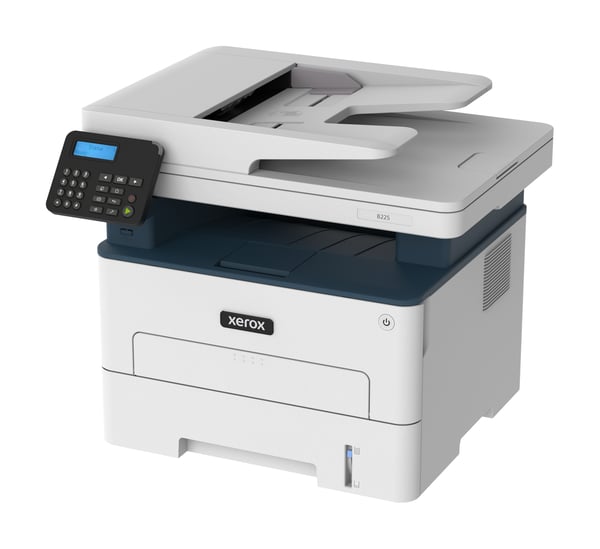 Xerox B225 A4 34 ppm trådlös dubbelkopiering/utskrift/scanning PS3 PCL5e/6 ADF 2 magasin Totalt 251 ark