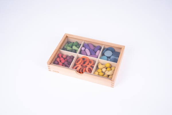 Tickit Wooden Treasures Sorting Set