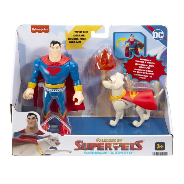 Fisher-Price DC League of Super-Pets HGL02 lasten leluhahmo