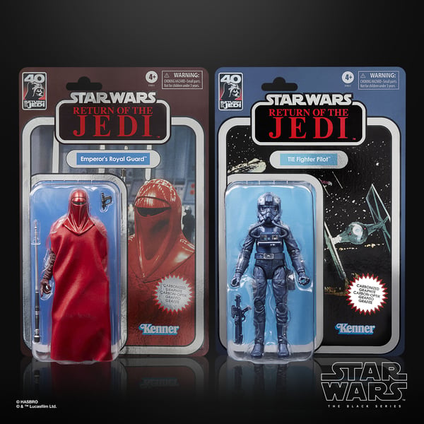 Star Wars The Black Series Emperor’s Royal Guard & TIE Pilot