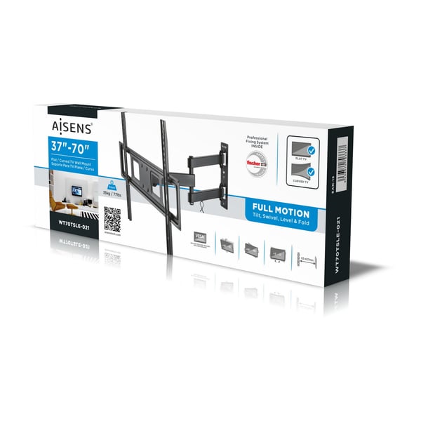 AISENS WT70TSLE-021 tv-fäste 177,8 cm (70") Svart