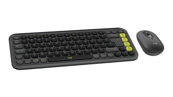 Logitech 920-013140 tangentbord Mus inkluderad Universal Bluetooth QWERTY Amerikanskt internationellt grafit