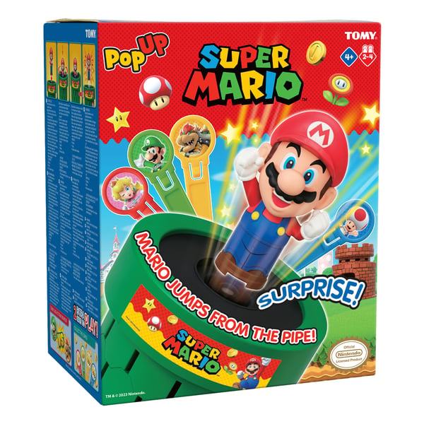 Tomy Pop Up Mario Brætspil Finmotorik (smidighed)