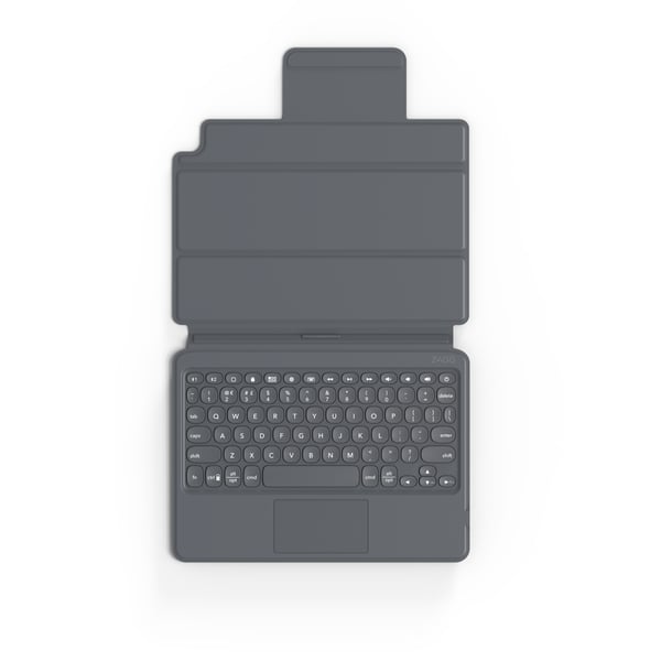 ZAGG KBD PRO KEYS MED TRACKPAD TYSK FÖR APPLE IPAD 10.2 SVART/GRÅ (103407953)
