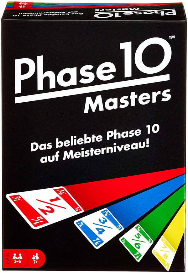 Mattel Games Phase 10 Masters