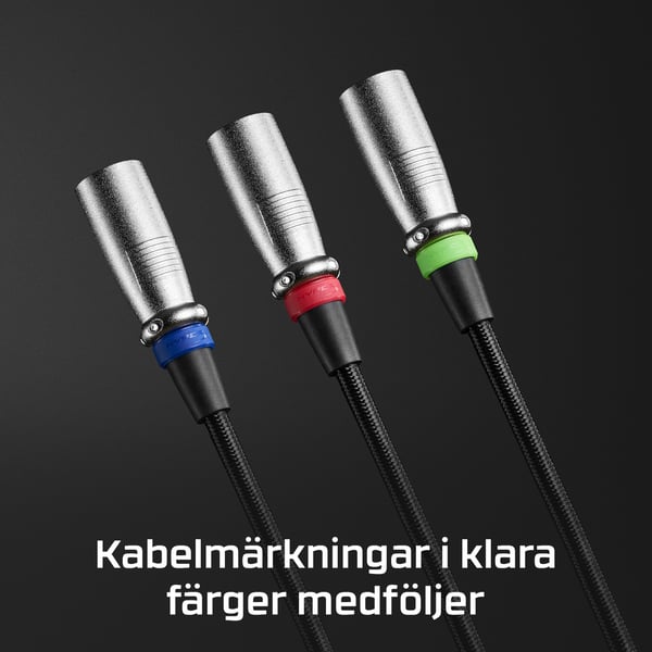 HyperX XLR-kabel