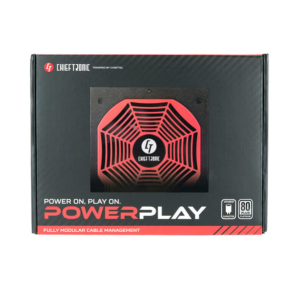 Chieftec PowerPlay strömförsörjningsenheter 850 W 20+4 pin ATX PS/2 Svart, Röd