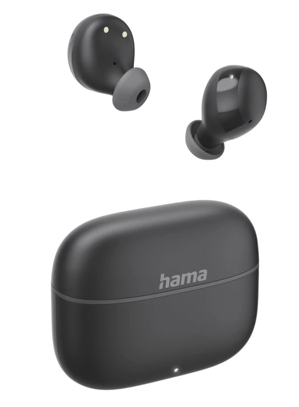 Hama Freedom Buddy II Headset True Wireless Stereo (TWS) I ørerne Opkald/musik Bluetooth Sort Hama Freedom Buddy II Headset True Wireless Stereo (TWS) I ørerne Opkald/musik Bluetooth Sort