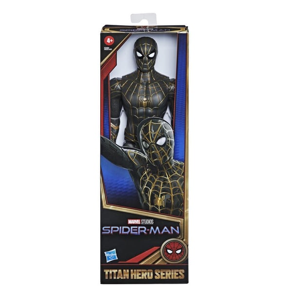 Marvel Spider-Man Titan Hero Black & Gold Suit Spider-Man