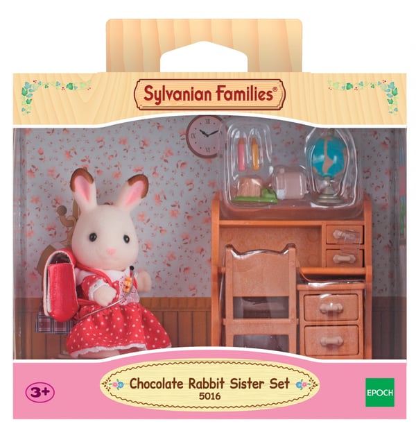 Sylvanian Families Suklaapupusisko-setti (Kirjoituspöytä)