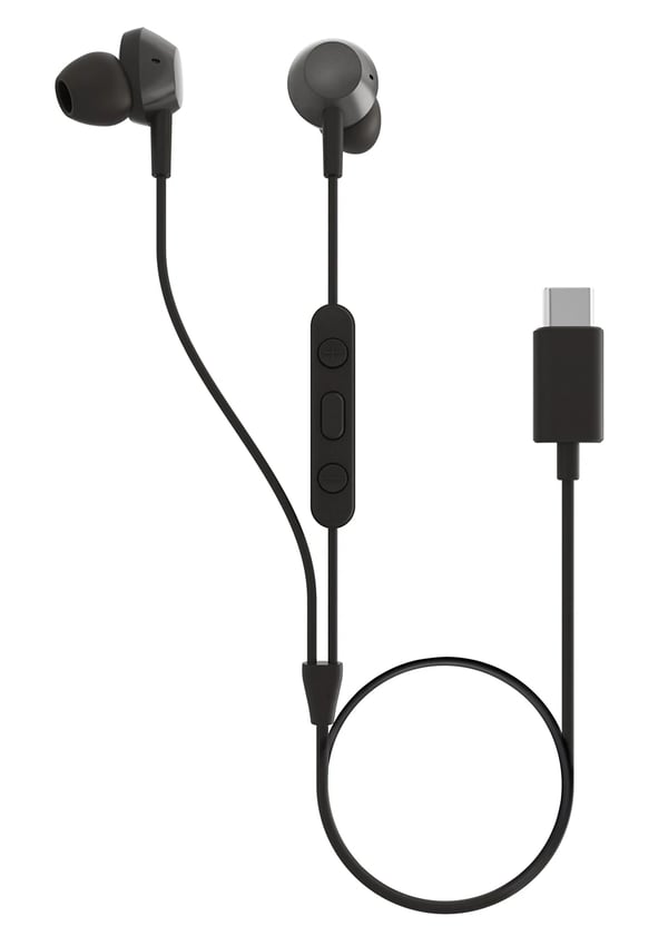Philips TAE5008BK/00 kuulokkeet ja kuulokemikrofoni Langallinen In-ear Puhelut/Musiikki USB Type-C Musta