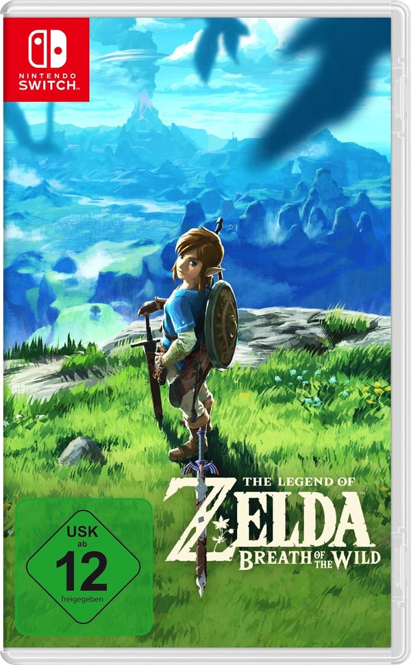 Nintendo The Legend of Zelda: Breath of the Wild Standard Tysk, Engelsk, Italiensk Nintendo Switch