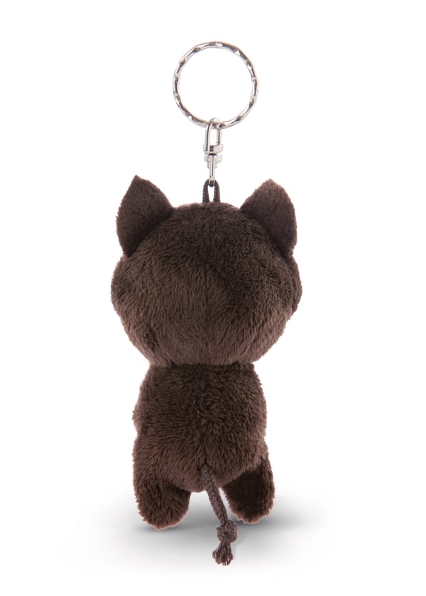 NICI Husky Barkley Nyckelring Svart, Vit