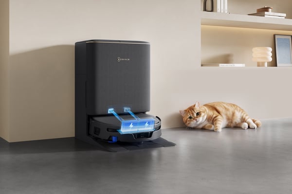 Ecovacs DEEBOT T90S PRO OMNI EU 0,25 L Sort