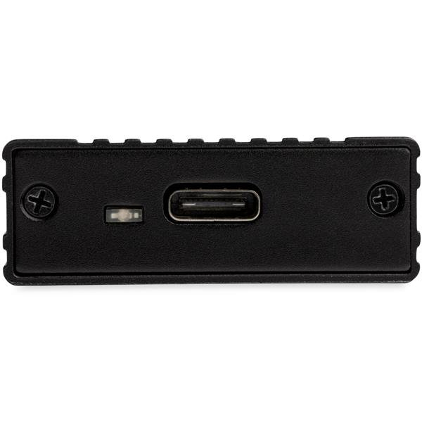 StarTech.com M2E1BMU31C drevkabinet SSD kabinet Sort M.2