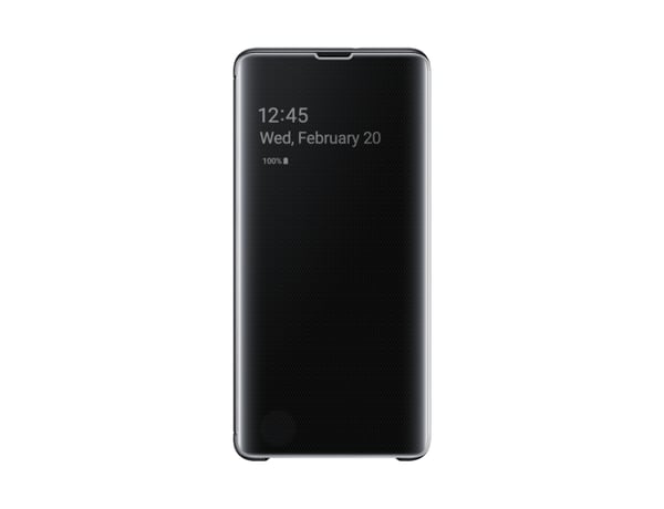 Samsung EF-ZG975 mobiltelefon etui 16,3 cm (6.4") Flipetui Sort