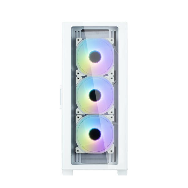 Zalman I3 NEO TG WHITE datorväskor Midi Tower Vit