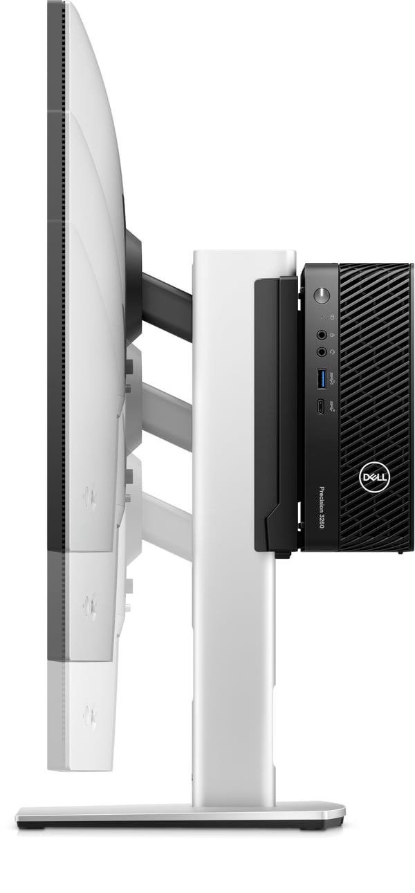 Dell CFS22-stativ - för bildskärm/stationär dator - silver