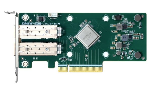 QNAP QXG-25G2SF-BCM netværkskort Intern Fiber 25000 Mbit/s