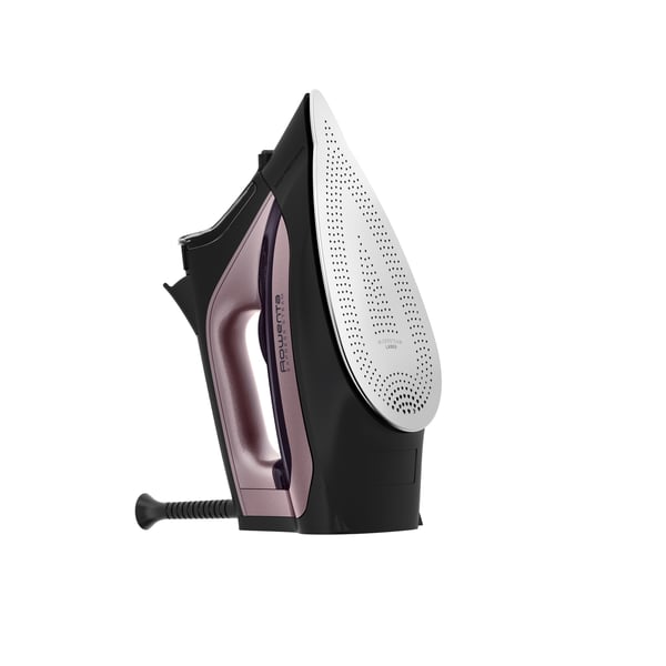 Rowenta DW4345 Ångstrykjärn Stryksula i rostfritt stål 2600 W Svart, Rosa