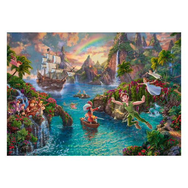Schmidt® Spiele Disney Peter Pan Kuviopalapeli 1000 kpl Sarjakuvat