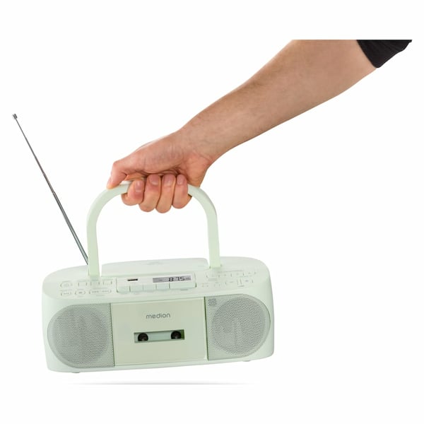 MEDION LIFE E65010 Analog & digital 6 W PLL Mintfarve MP3-afspilning