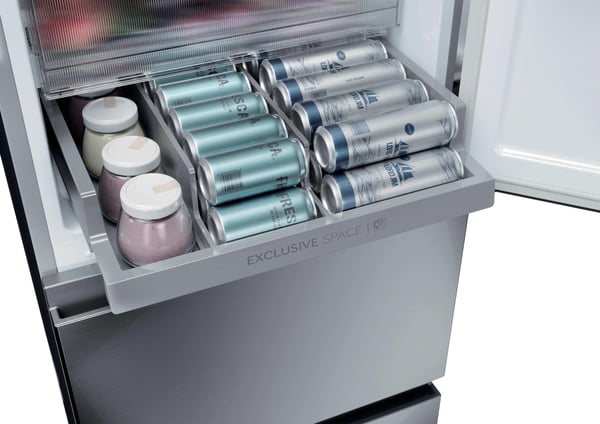 Haier HTR3518DNMX Vapaasti seisova 303 L Ruostumaton teräs