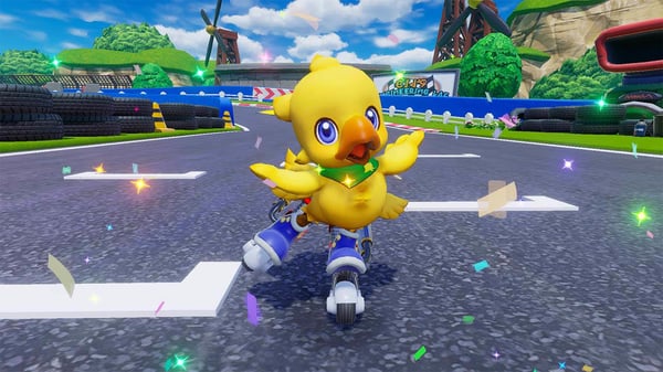 Nintendo Chocobo GP Standard Forenklet kinesisk, Tysk, Engelsk, Spansk, Fransk, Italiensk, Japansk, Koreansk Nintendo Switch