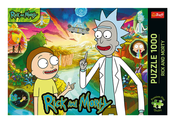 Palapeli 1000 Rick and Morty TREFL