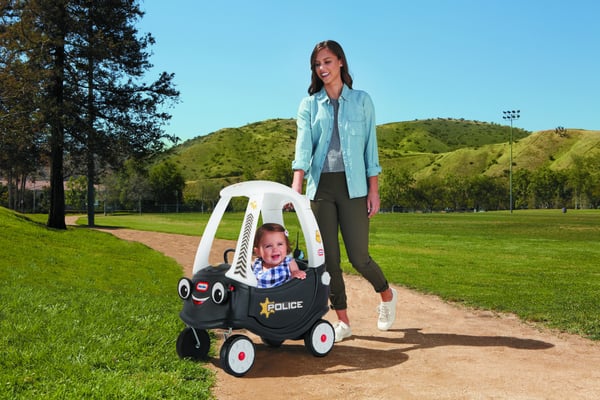 Little Tikes Tikes Patrol Police Car Bil til at ride på