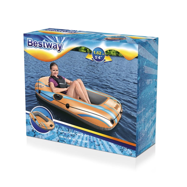 Bestway 61135 / 23 oppustelig båd 1 person(er) Rafte Flåde