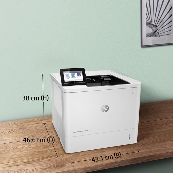 HP LaserJet Enterprise M611dn - Printer - s/h