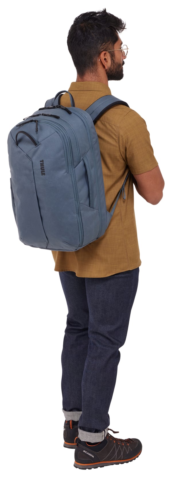 Thule Aion TATB128 Dark Slate rygsæk Rejserygsæk Grå Genanvendt polyester