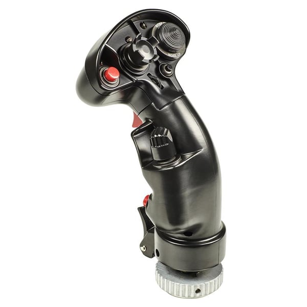Thrustmaster F/A-18C Hornet HOTAS Add-On Grip Musta Lentosauva Analoginen/Digitaalinen PC Thrustmaster F/A-18C Hornet HOTAS Add-On Grip Musta Lentosauva Analoginen/Digitaalinen PC