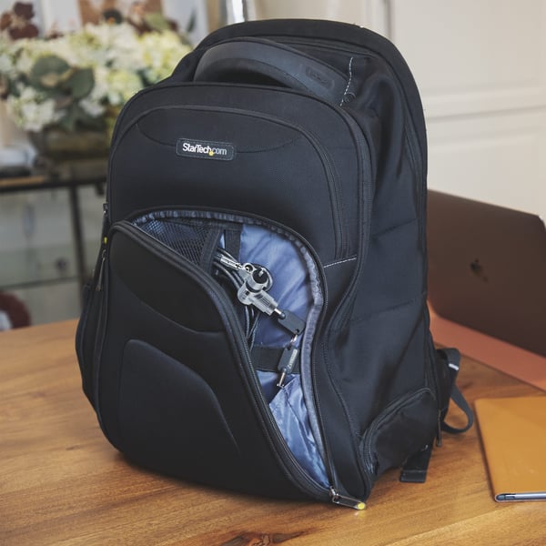 StarTech.com 3-i-1 Laptoplås Kompatibel med Noble Wedge/Nano/K-Slot