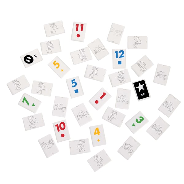 Mattel Games Phase 10 Tiles