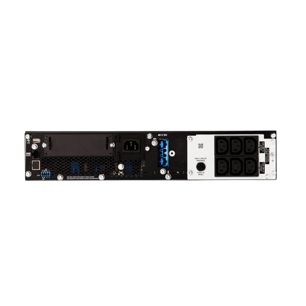 APC SRT1500RMXLI UPS-enhed Dobbeltkonvertering (online) 1,5 kVA 1500 W 6 AC stikkontakt(er)