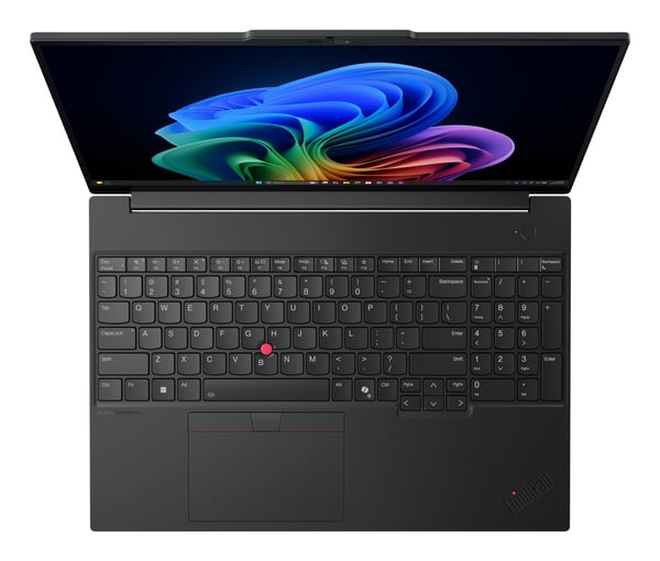 Lenovo ThinkPad E16 Gen 4 (AMD) Copilot+ PC AMD Ryzen AI 5 330 Laptop 40,6 cm (16") WUXGA 32 GB DDR5-SDRAM 1 TB SSD Wi-Fi 7 (802.11be) Windows 11 Pro Tysk Sort