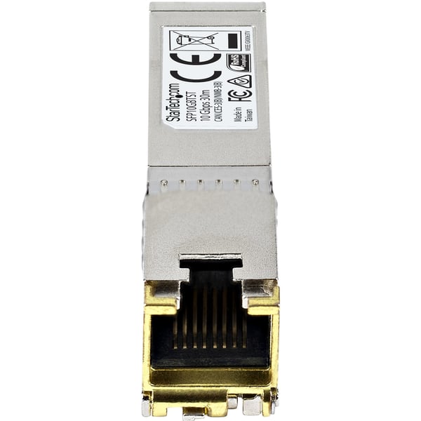 StarTech.com SFP10GBTST lähetin-vastaanotinmoduuli Kupari 10000 Mbit/s SFP+