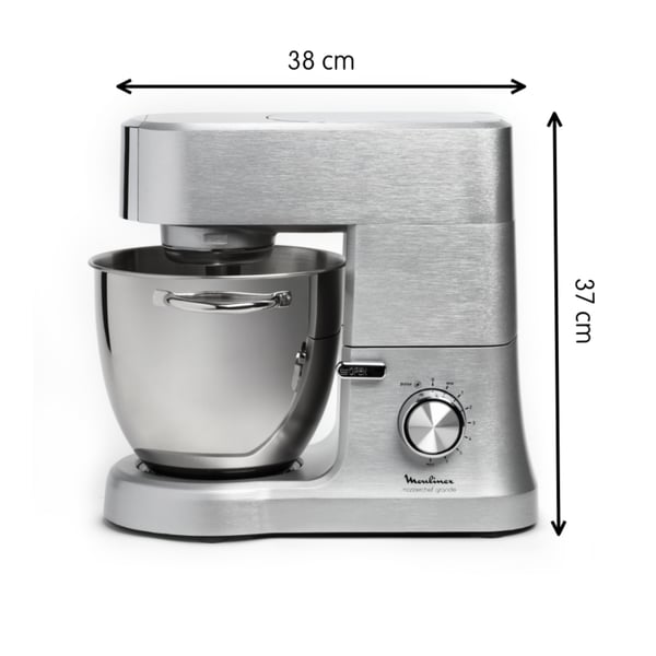 Moulinex QA810D matberedare 1500 W 6,7 l Rostfritt stål