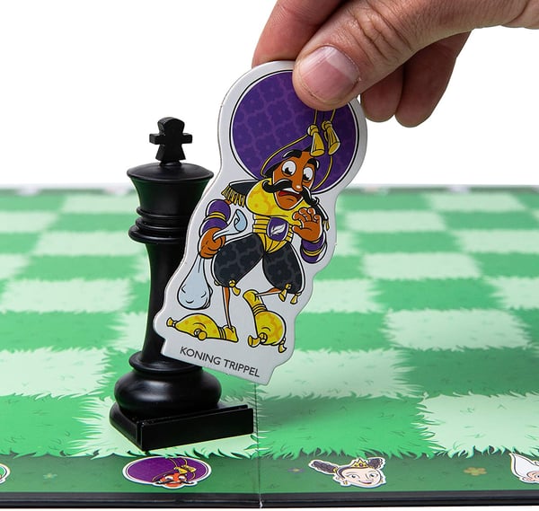 MEGABLEU 678146 brætspil L'Histoire du roi des échecs 45 min. Oplysende