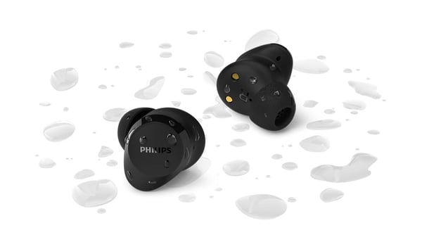 Philips TAT1300BK/00 kuulokkeet ja kuulokemikrofoni Langaton In-ear Puhelut/Musiikki USB Type-C Bluetooth Musta
