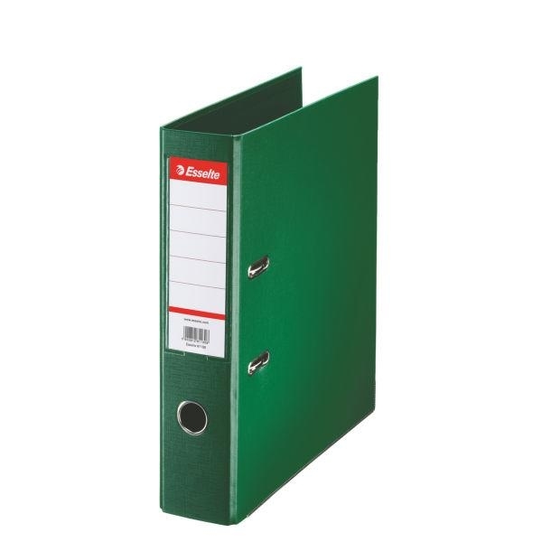Esselte Plastic Standard Lever Arch Files, Green ringbind A4 Grøn