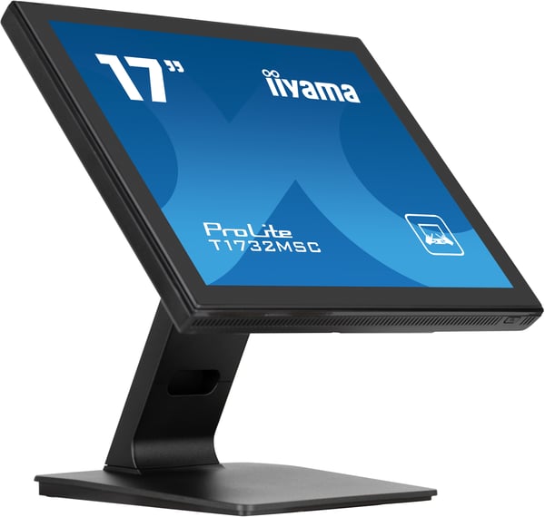 iiyama ProLite T1732MSC-B1SAG computerskærm 43,2 cm (17") 1280 x 1024 pixel Fuld HD LED Berøringsskærm Bordplade Sort