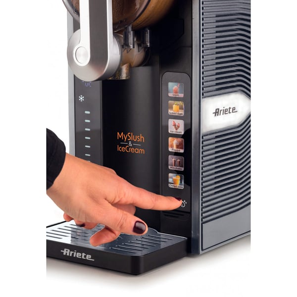 Ariete 0655/00 Jäätelökone-kompressori 2,6 L 200 W Ruostumaton teräs