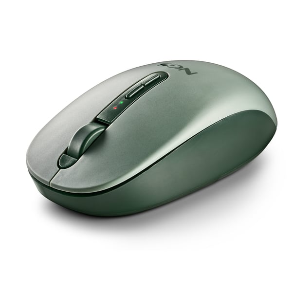 NGS FOG DUAL GREEN datormöss Universal Ambidextrous Trådlös RF + Bluetooth 1600 DPI