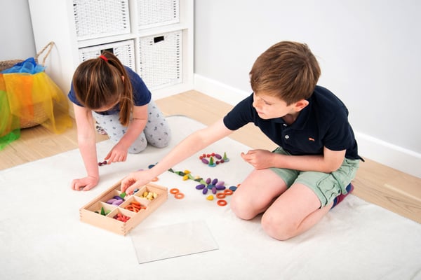 Tickit Wooden Treasures Sorting Set