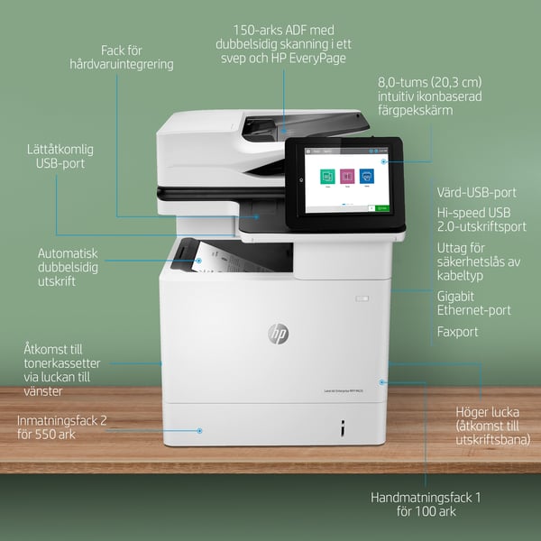 HP LaserJet Enterprise MFP M635h